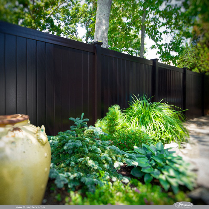 black-vinyl-pvc-fencing-panels-from-illusions black-vinyl-pvc-fencing-panels-from-illusions