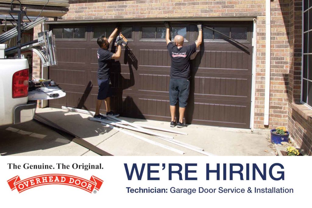 Overhead Door Now Hiring